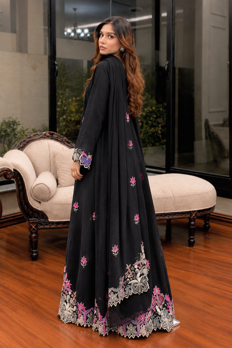 Black Kaftan 3 Piece