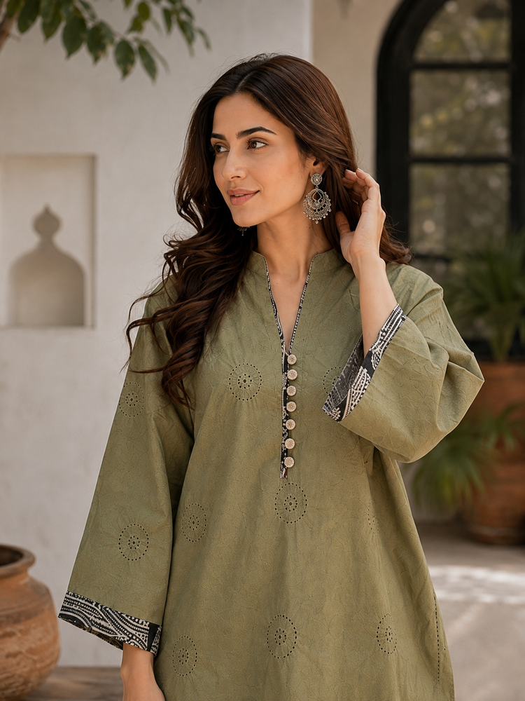 Khaki 2 Piece