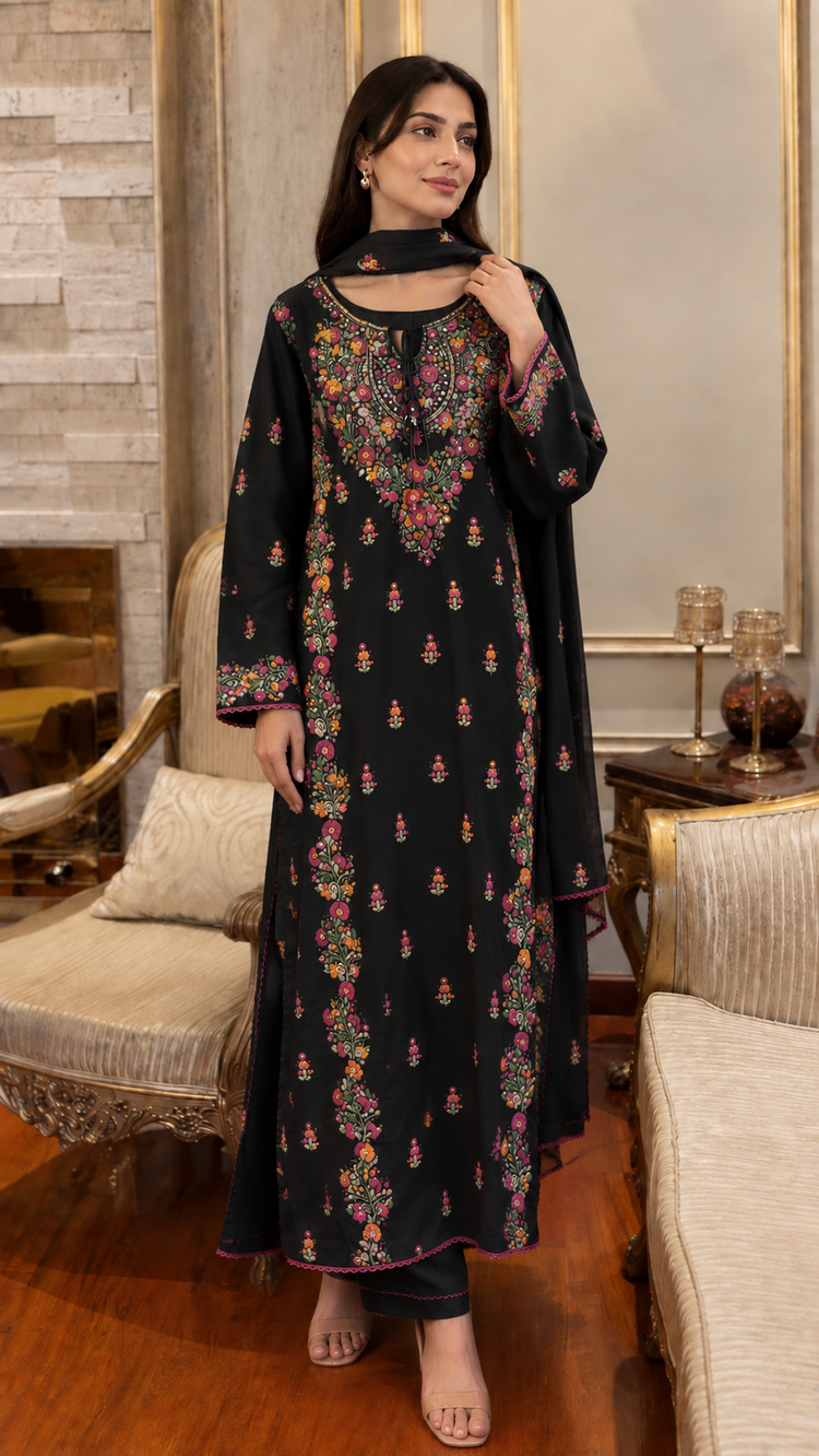 Stella Black 3 piece