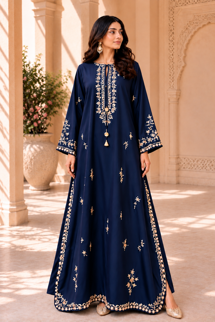 Blue kaftan 2 Piece