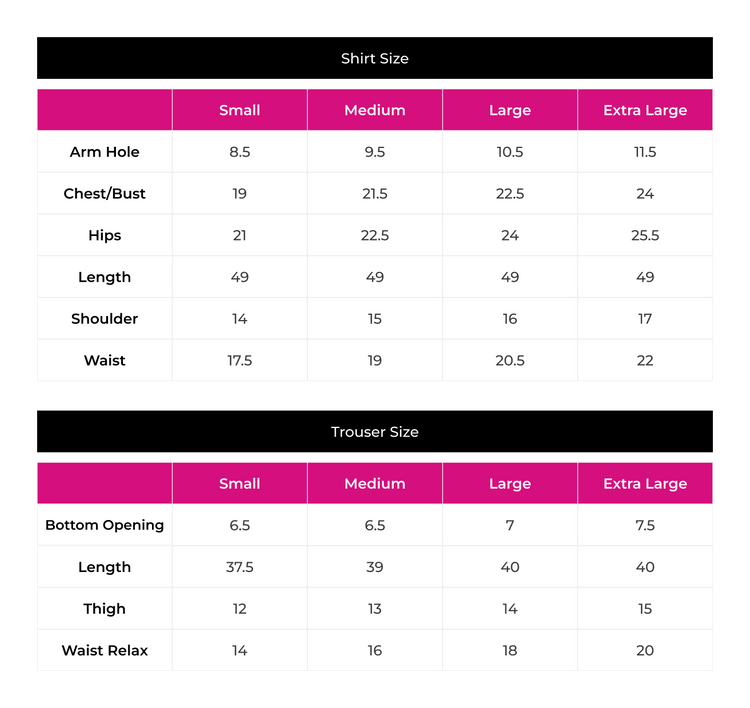 Size Guide