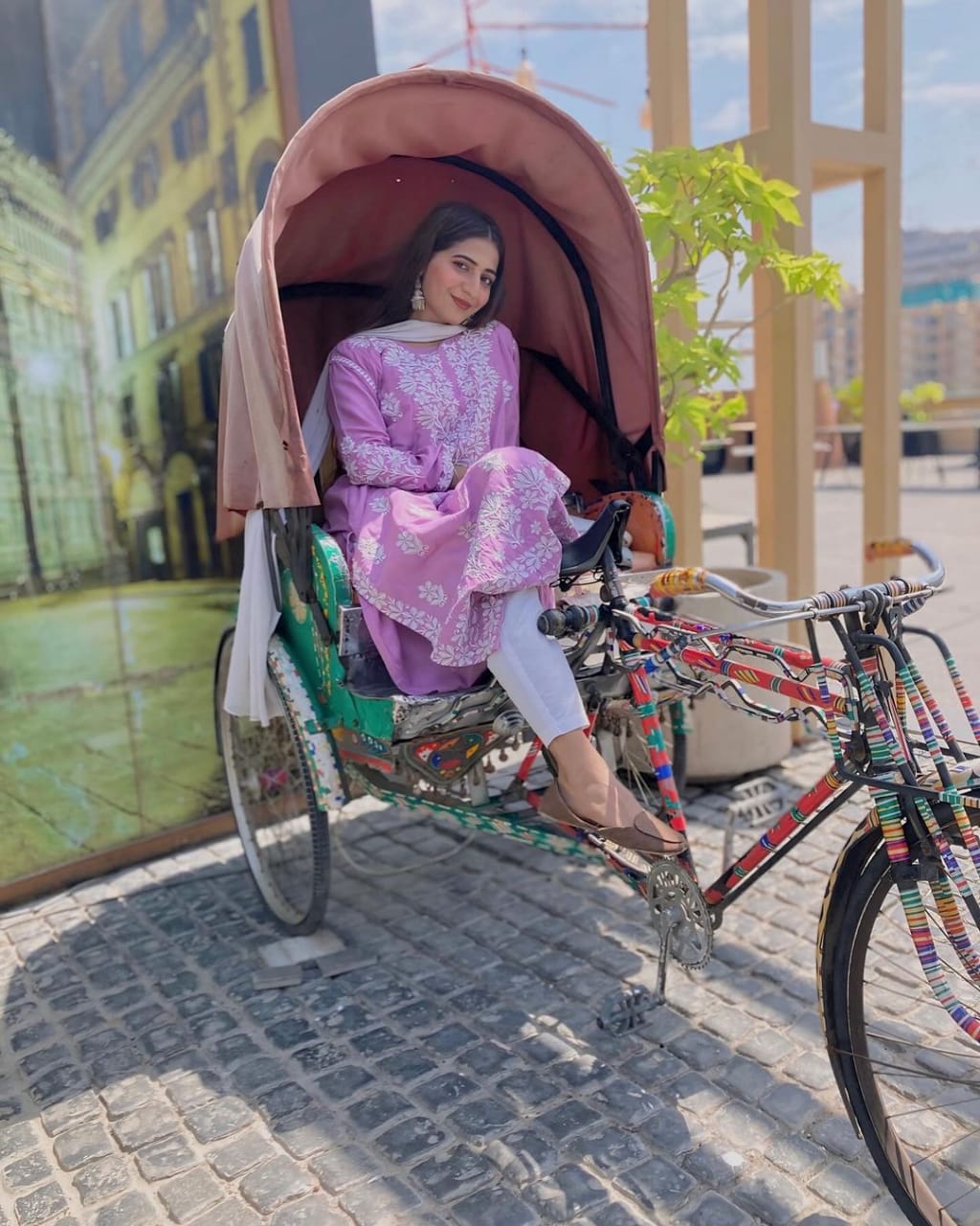 Pezwaan Indian Chicken Kari Shirt (Lilac)2pcs