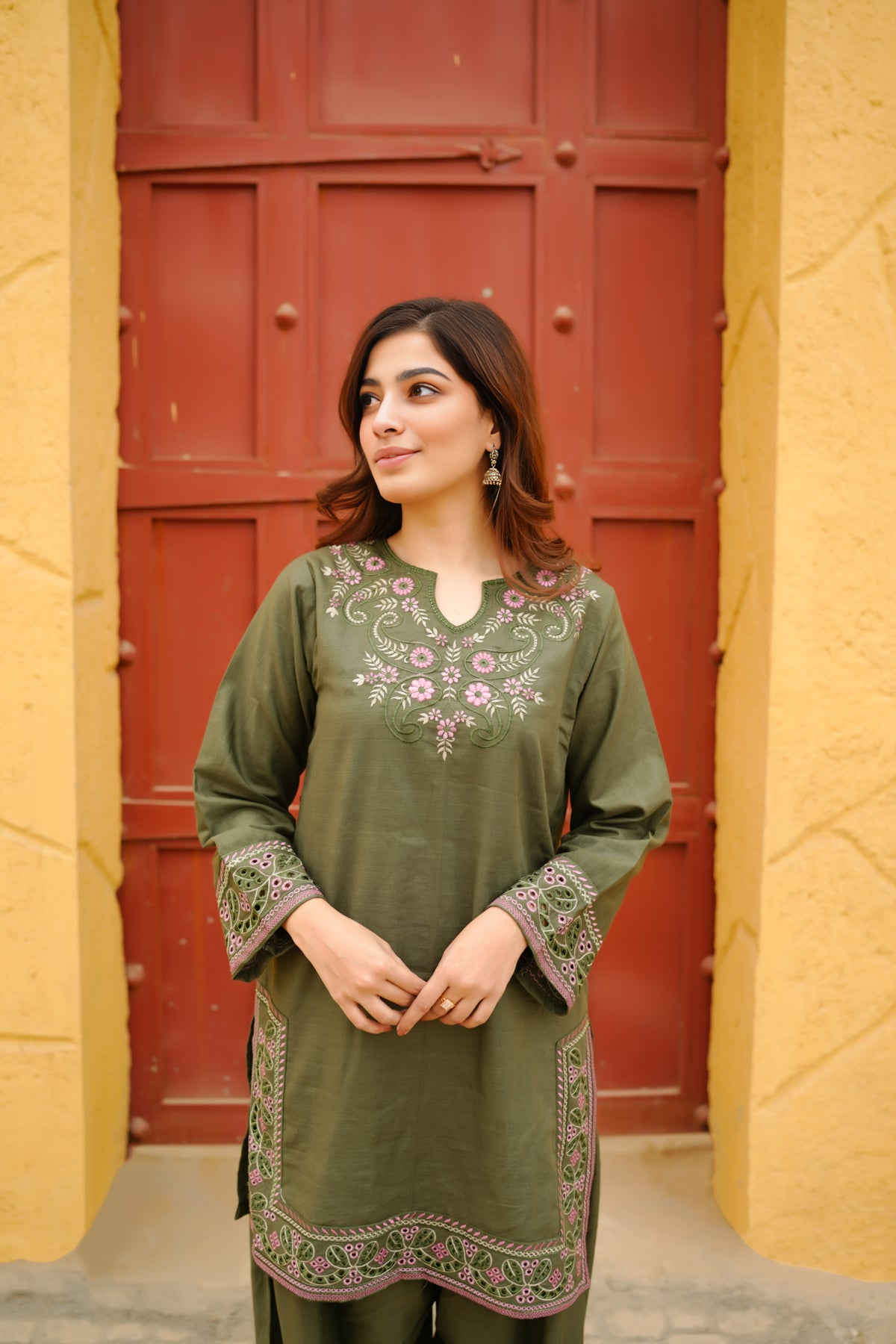 Zimal 2Pc (Farshi Shalwar)  - PEZ11