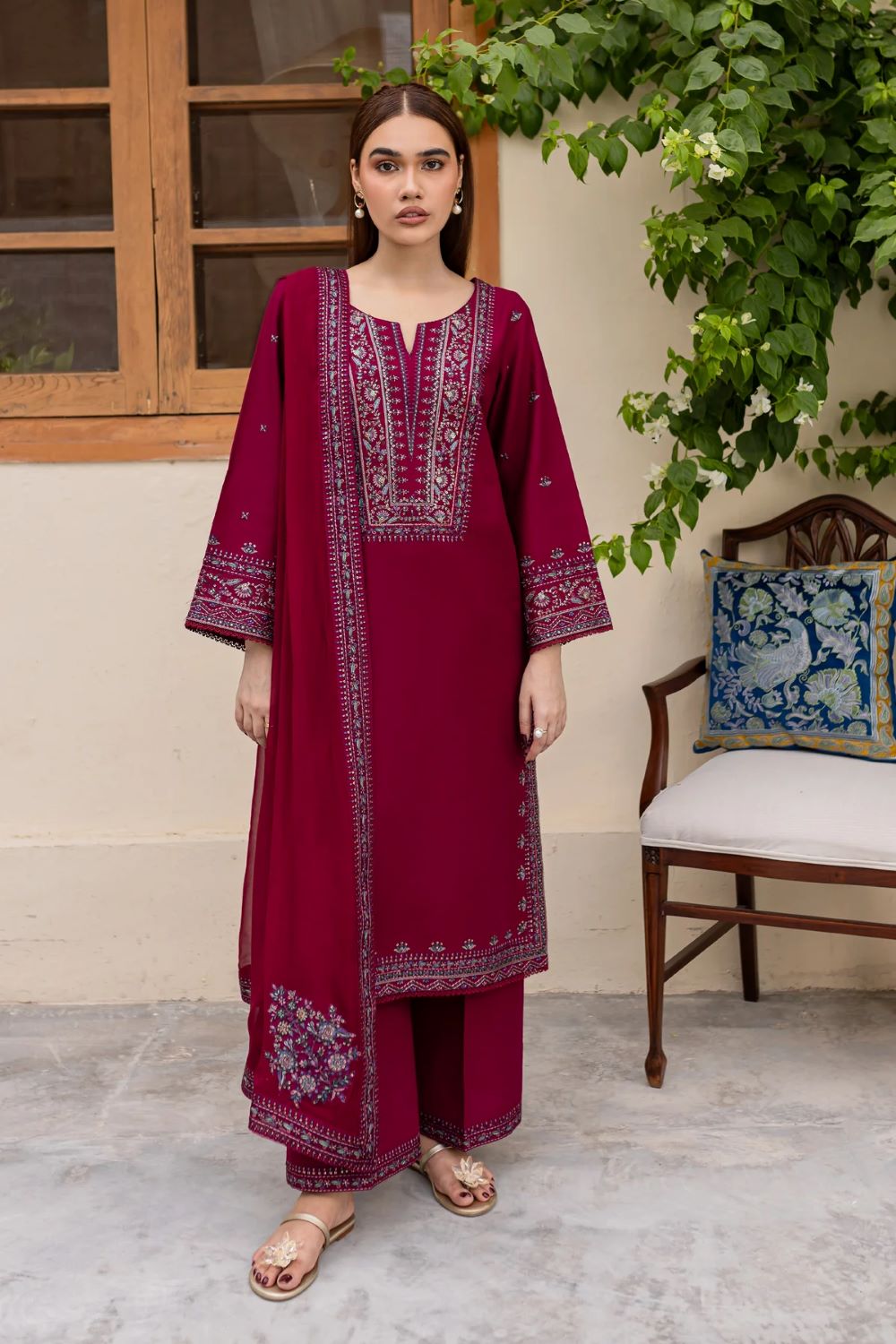 Burgundi 3pc