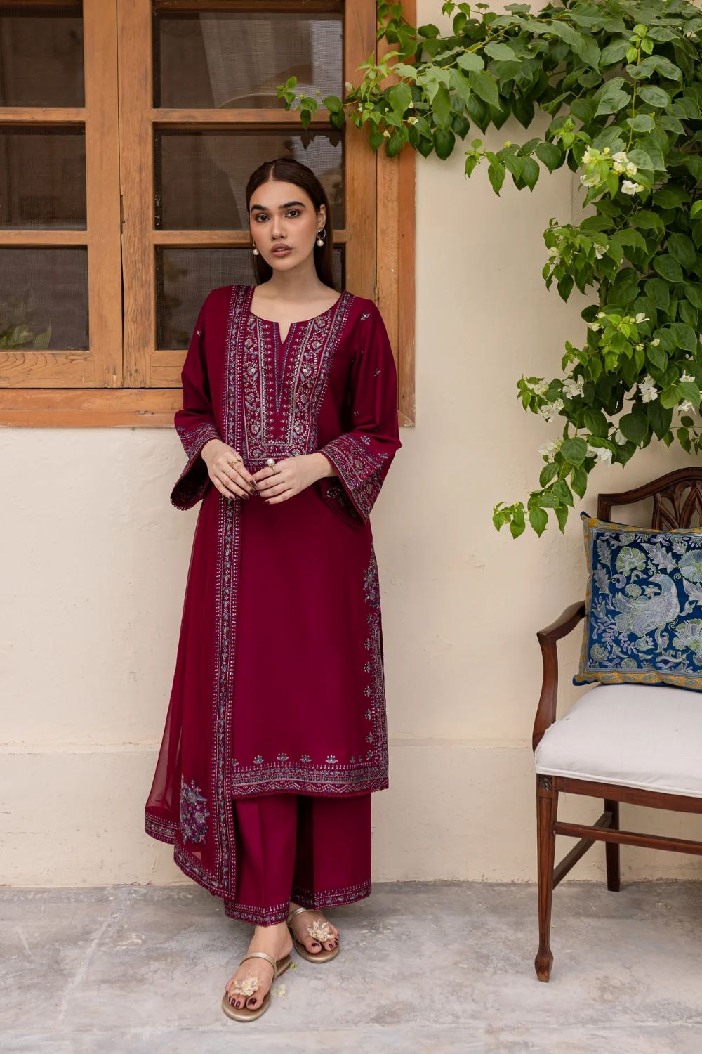 Burgundi 3pc