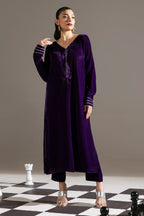 Purple Royal velvet 2pc