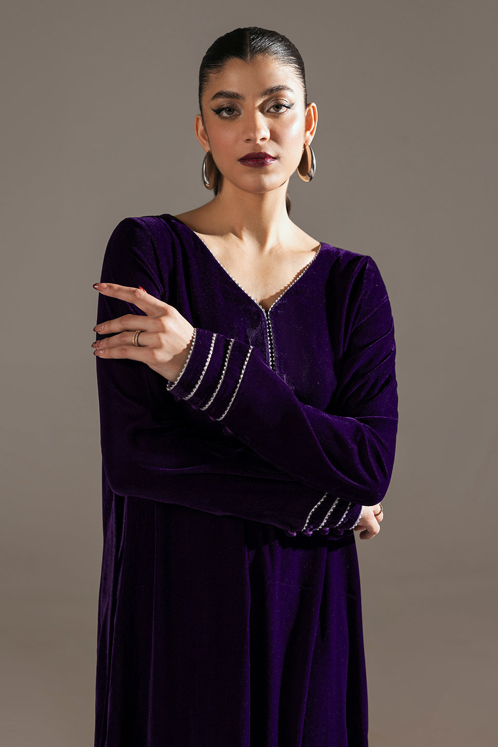 Purple Royal velvet 2pc