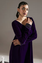 Purple Royal velvet 2pc