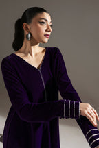 Purple Royal velvet 2pc