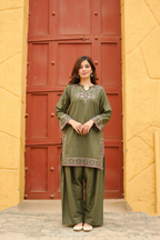 Zimal 2Pc (Farshi Shalwar)  - PEZ11
