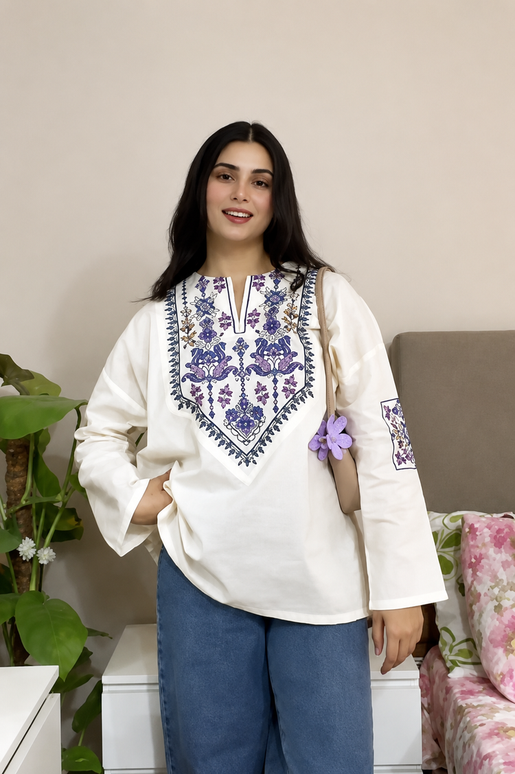 Ivory kurti