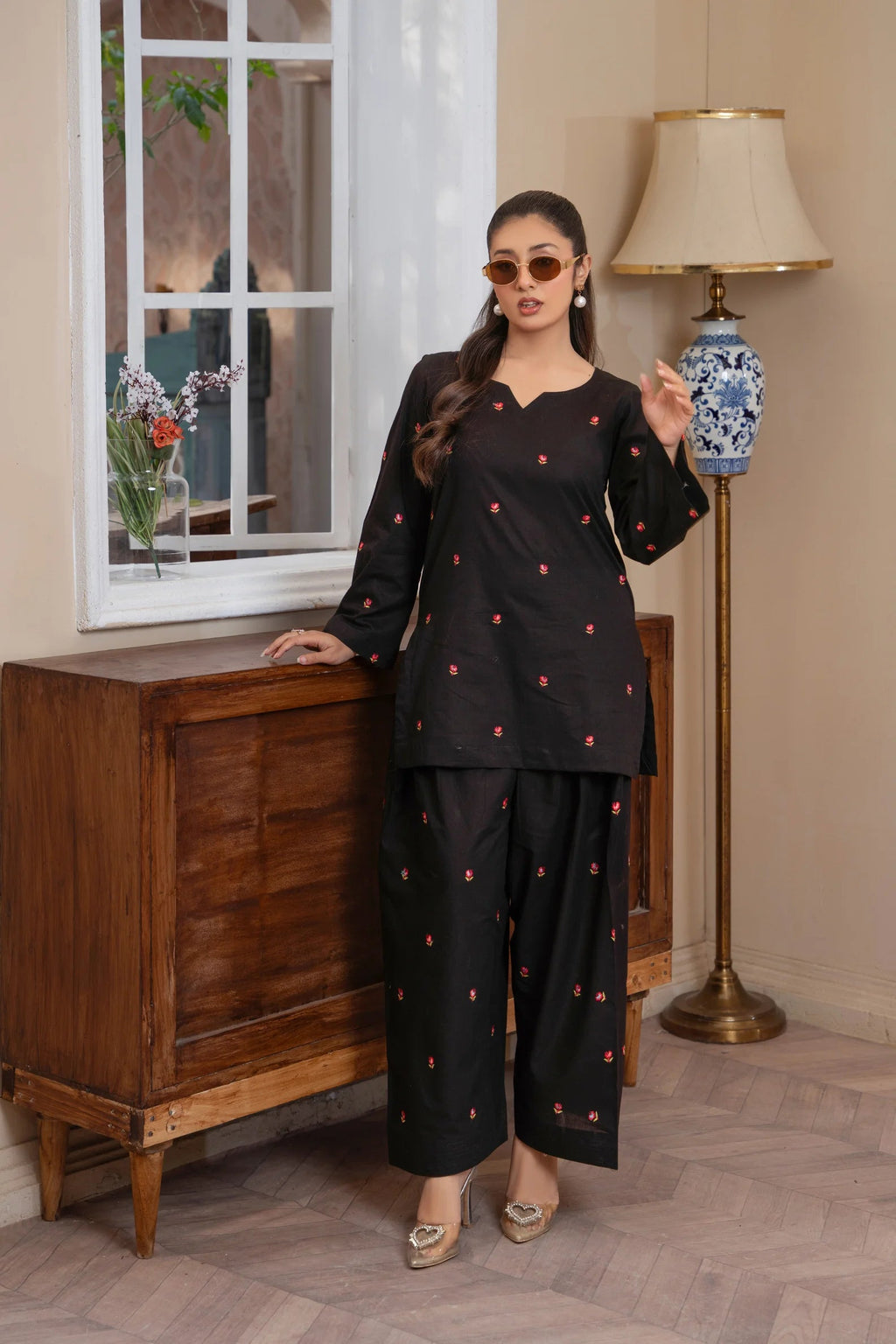 Sarosh 2PC (Farshi Shalwar)  - PEZ18