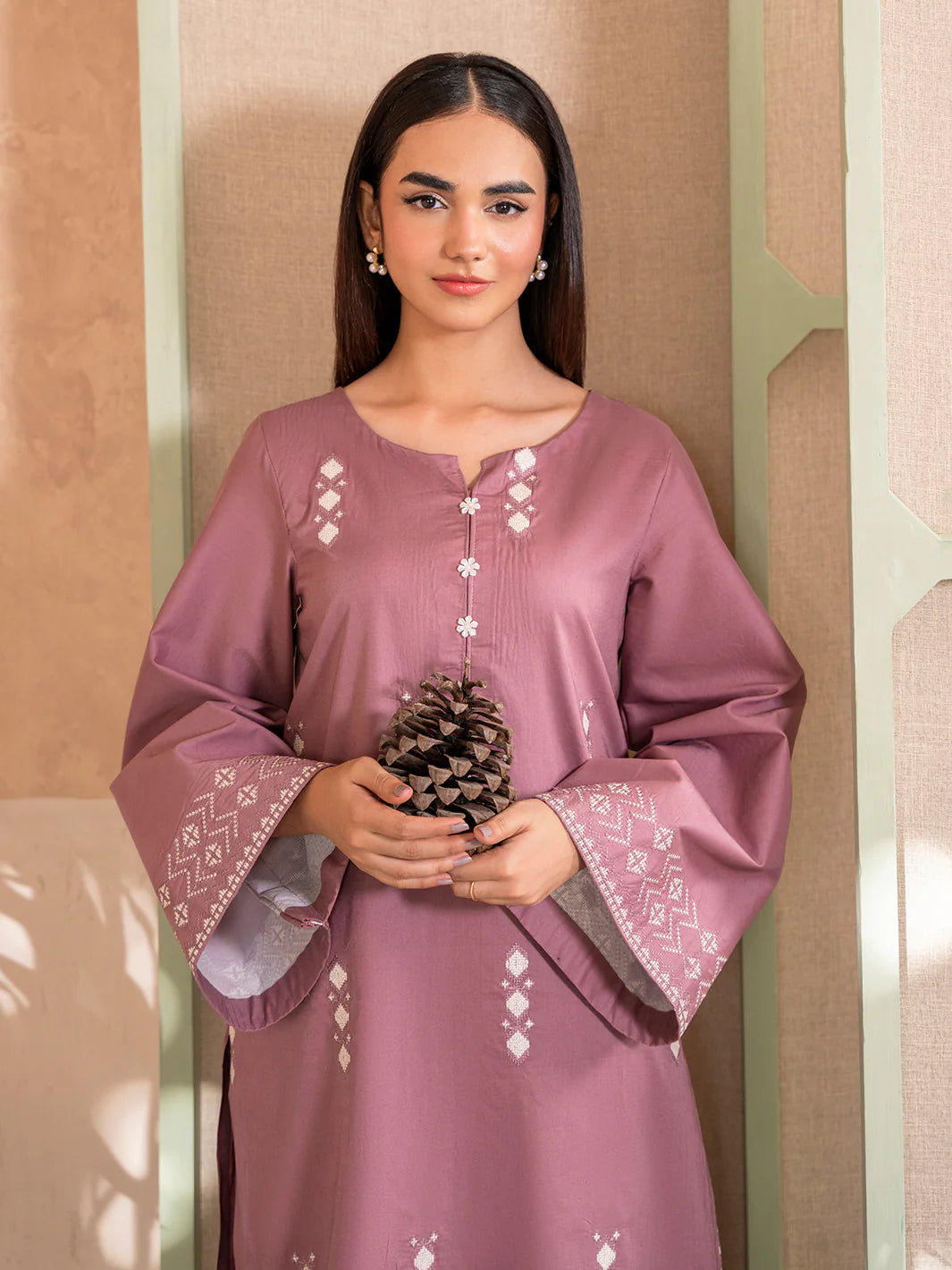 Dusty rose 2pcs