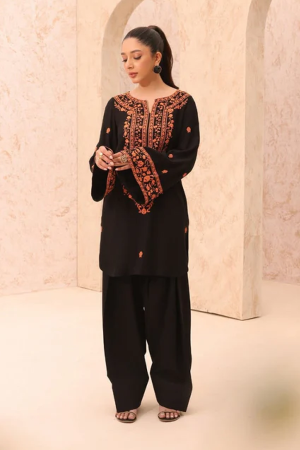 Sanober 2PC (Farshi Shalwar)  - PEZ04