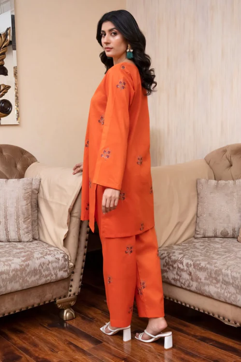 Orange Bloom 2pcs