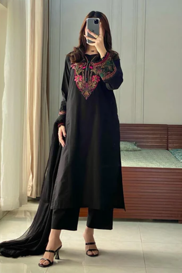 Jet Black 3pcs