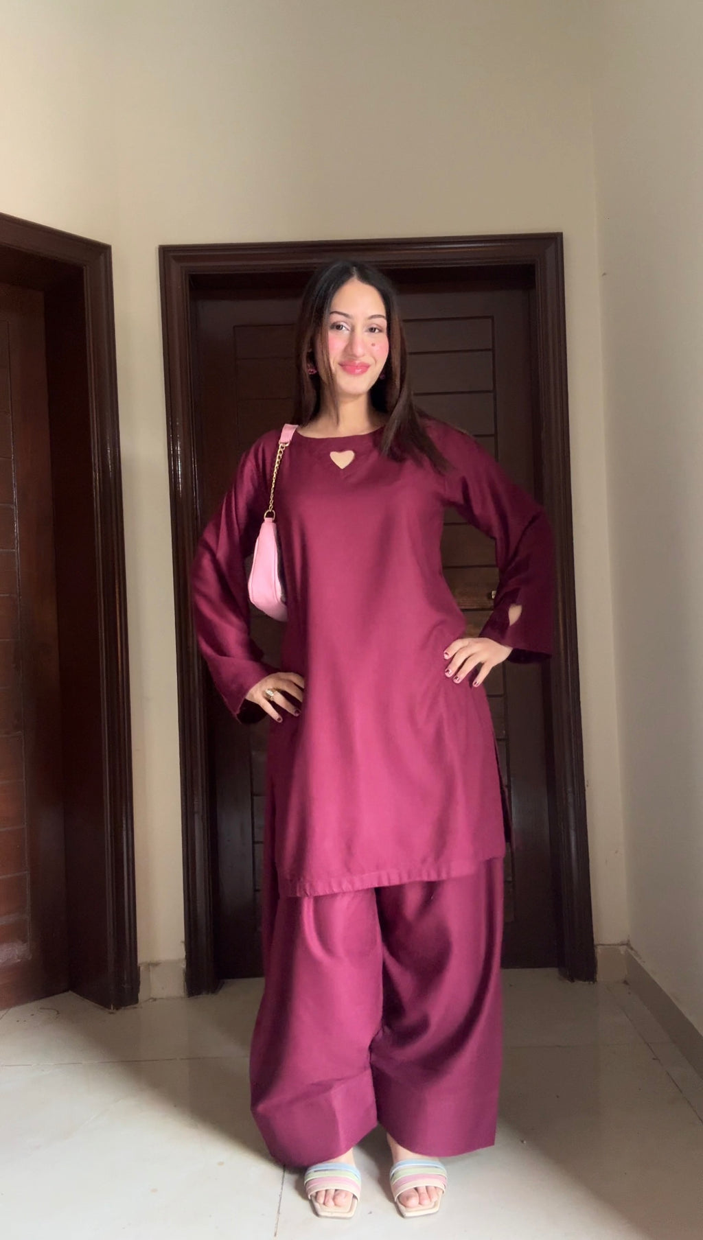 Velora 2 Piece (Maroon)