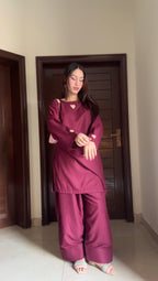 Velora 2 Piece (Maroon)