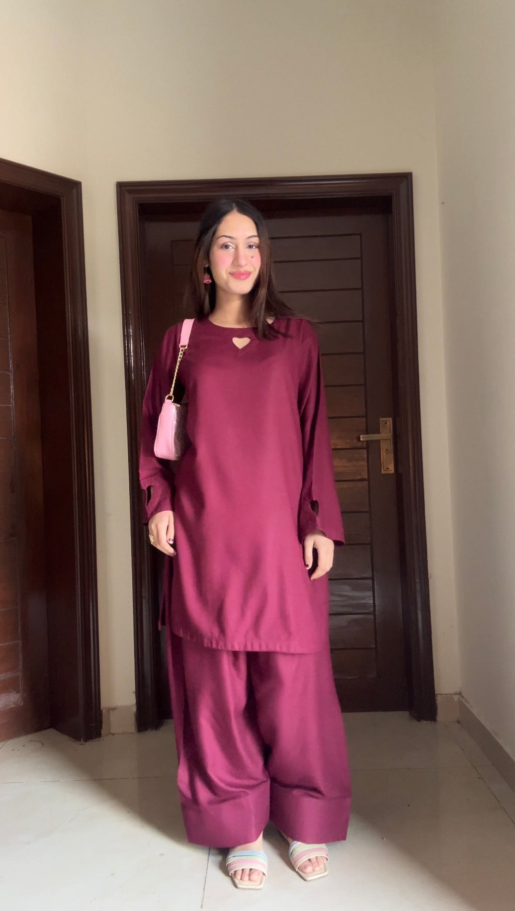 Velora 2 Piece (Maroon)