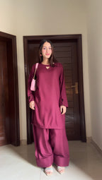 Velora 2 Piece (Maroon)