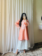 Peach Kurti 2pc