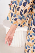 Unstitched Lawn 2Pc Printed (Purple)