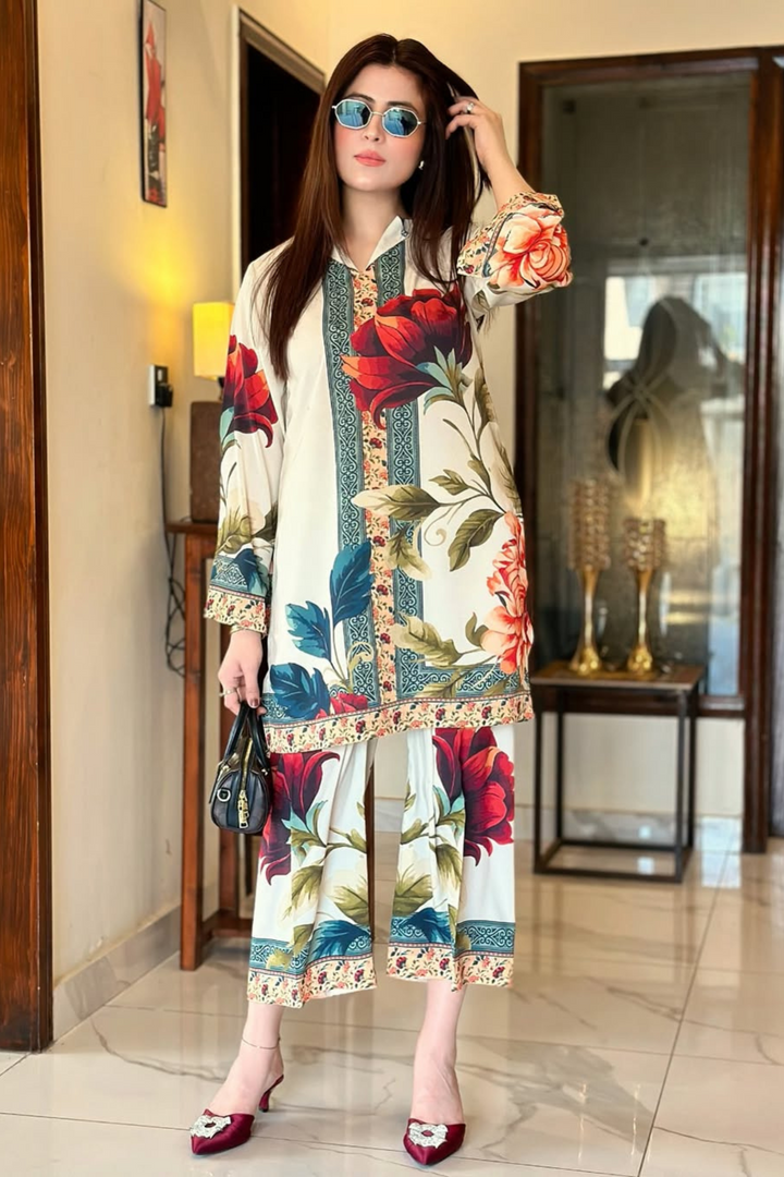 Rosy 2PC (Printed) - PEZ53