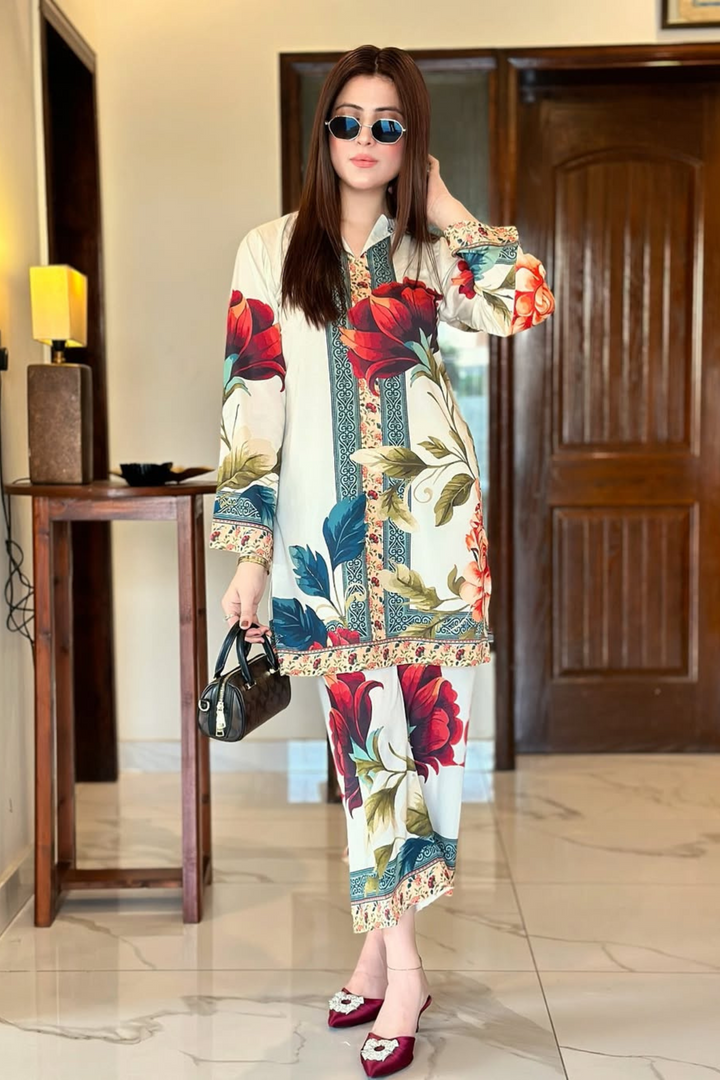 Rosy 2PC (Printed) - PEZ53