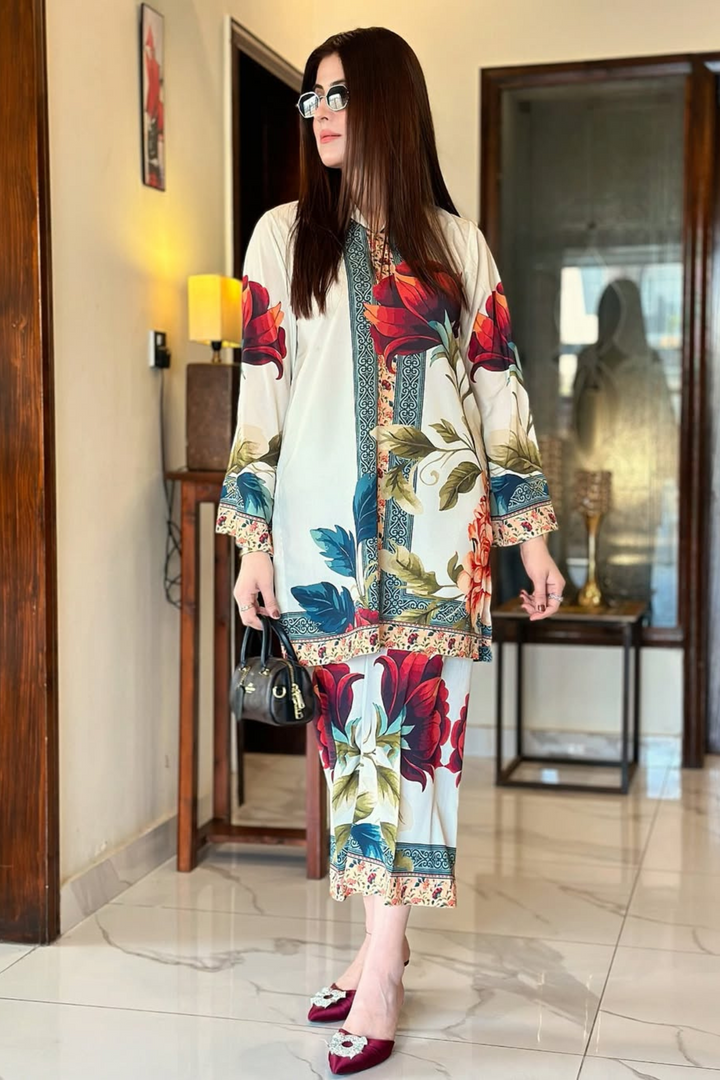 Rosy 2PC (Printed) - PEZ53