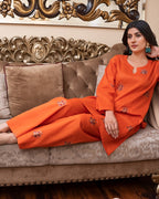 Orange Bloom 2pcs