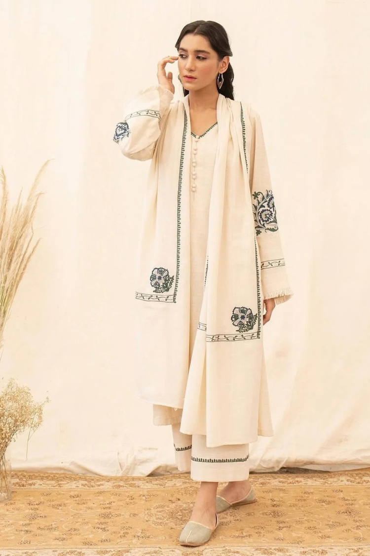 Ivory Leaf 3 piece