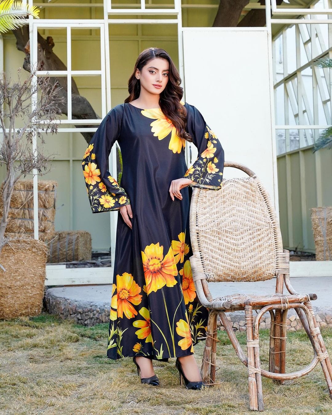 Sun Flower Maxi (Summer wear)