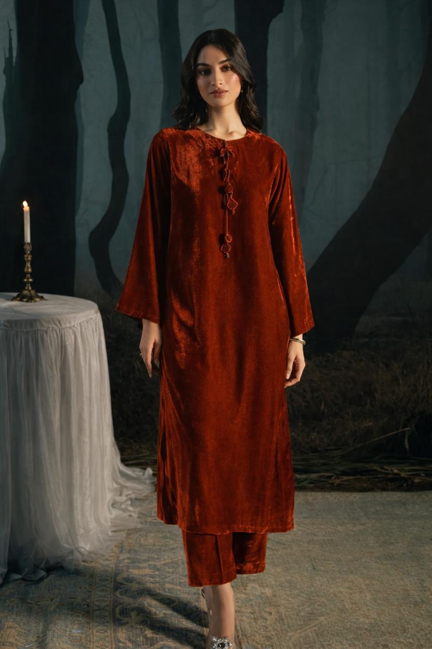 Burnt Velvet 2 Piece