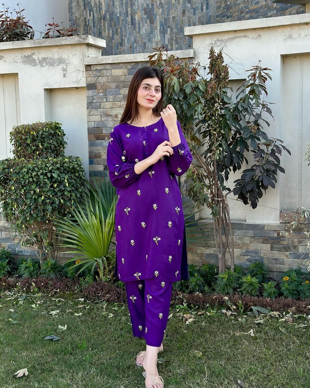 Flower 2 PC (Purple)