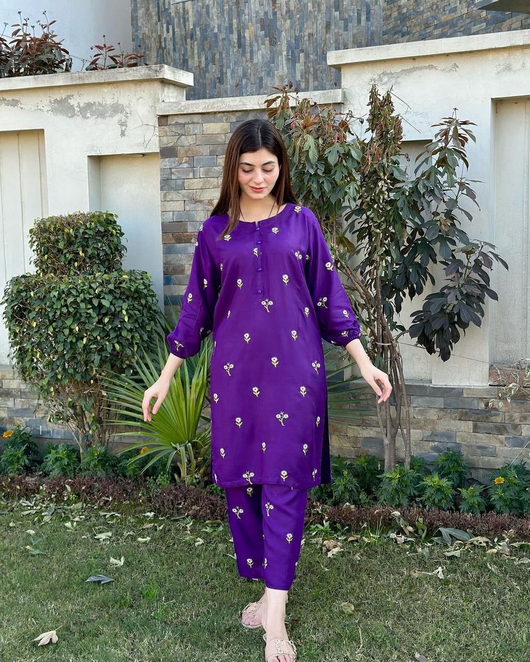 Flower 2 PC (Purple)