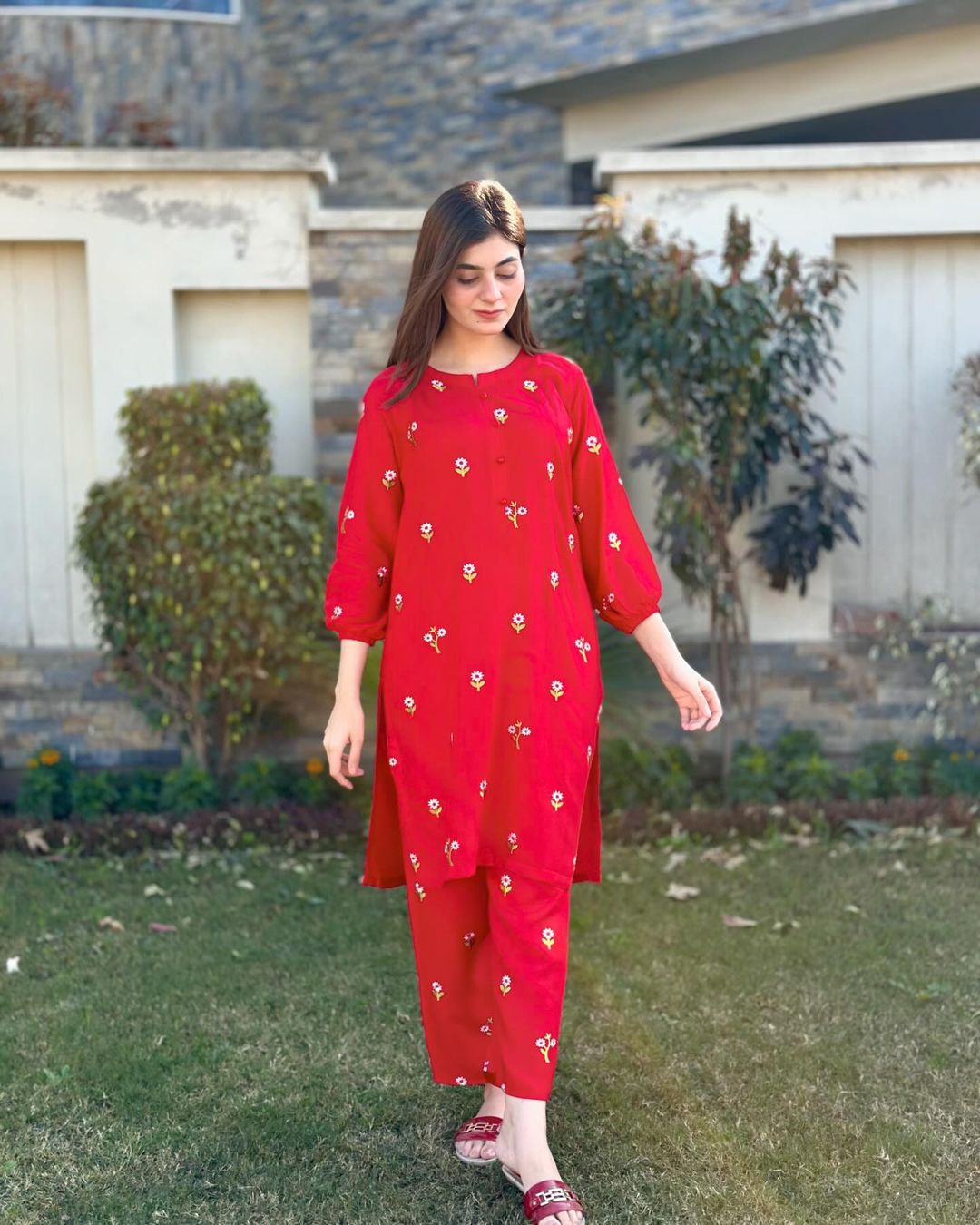 Flower 2 PC (Red)