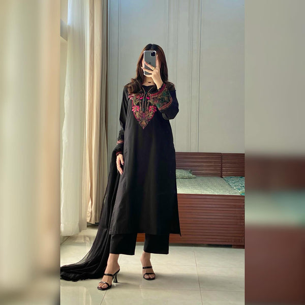 Jet Black 3pcs