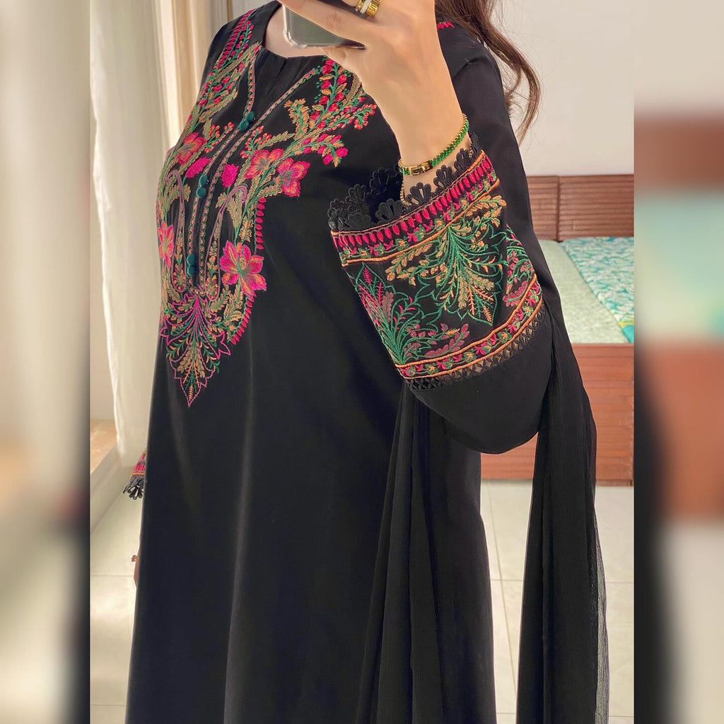 Jet Black 3pcs