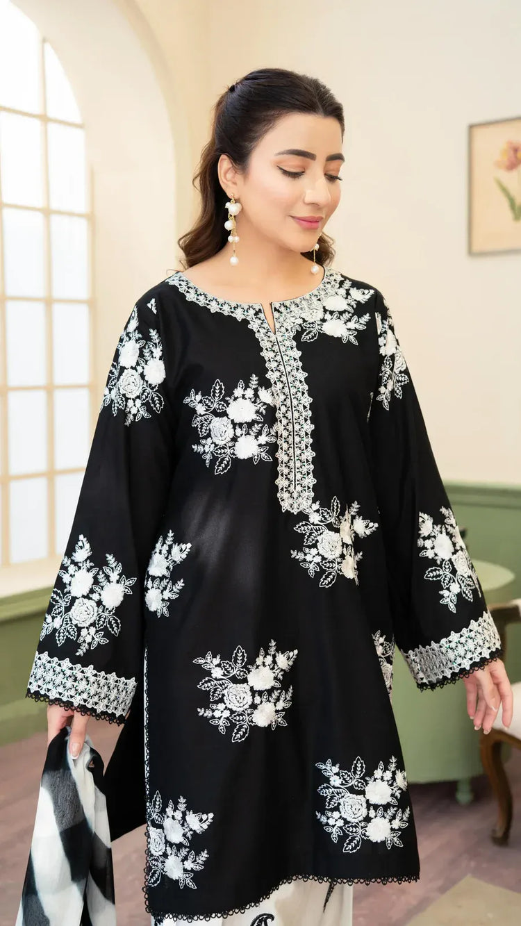 Black Row 3 Piece