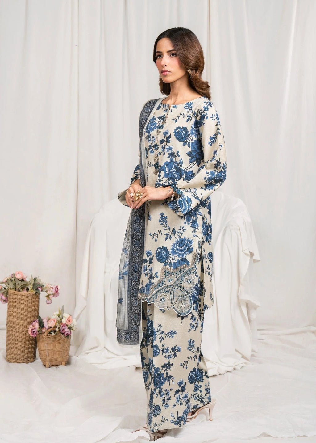 Blue Patch 3 Piece