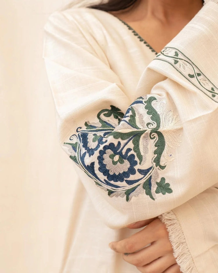 Ivory Leaf 3 piece